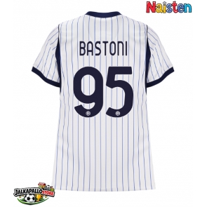 Inter Milan Alessandro Bastoni #95 Vieraspaita Naisten 2026-27 Lyhythihainen